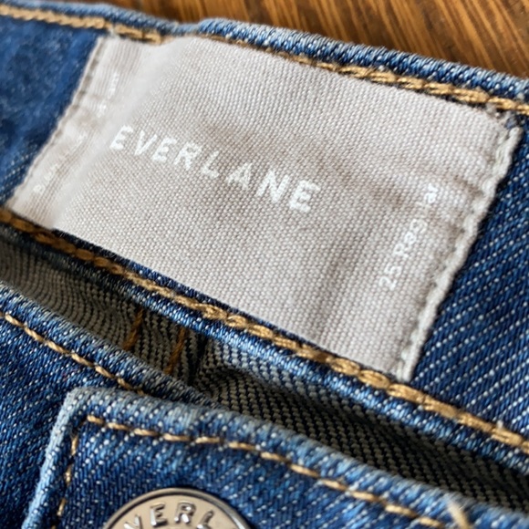 Everlane High Rise Straight Jeans - Picture 2 of 5
